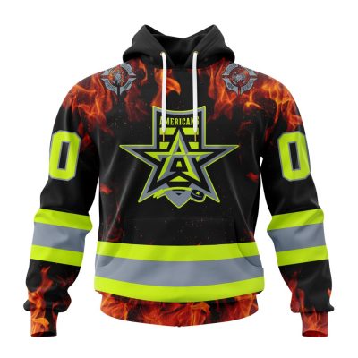 ECHL Allen Americans Design Honoring Firefighters Unisex Hoodie