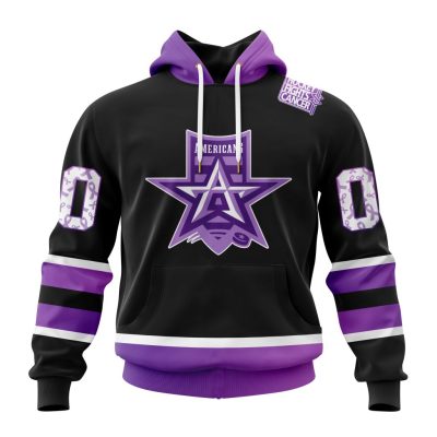 ECHL Allen Americans Special Hockey Fights Cancer Design Unisex Hoodie