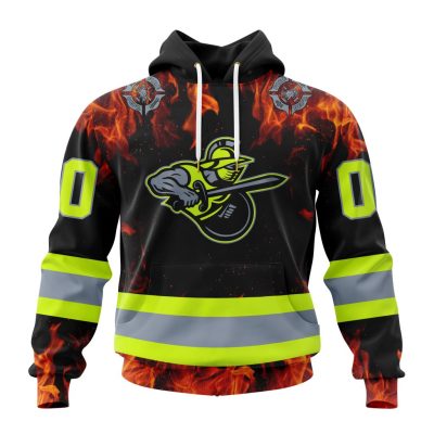ECHL Atlanta Gladiators Design Honoring Firefighters Unisex Hoodie