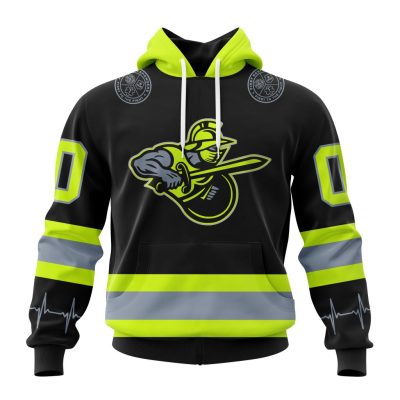 ECHL Atlanta Gladiators Design Honoring Firefighters Unisex Hoodie