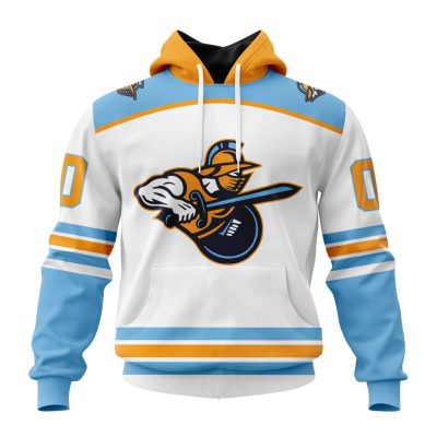 ECHL Atlanta Gladiators Personalized White Design Unisex Hoodie