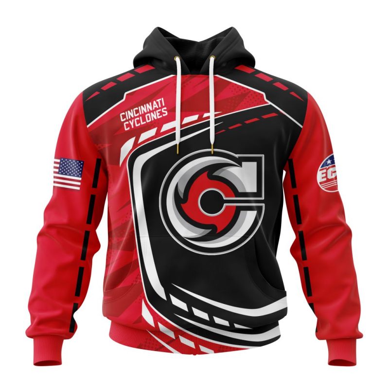 ECHL Cincinnati Cyclones Design Concept Kits Unisex Hoodie