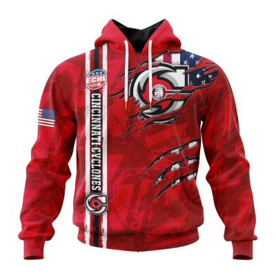 ECHL Cincinnati Cyclones Design Concept Kits Unisex Hoodie