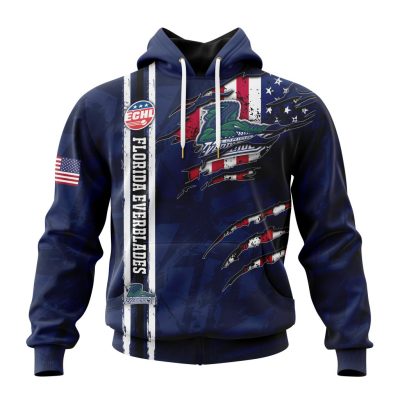 ECHL Florida Everblades Design Concept Kits Unisex Hoodie