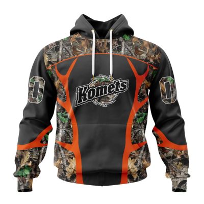 ECHL Fort Wayne Komets Special Realtree Camo Hunting Design Unisex Hoodie