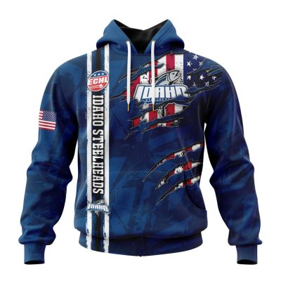 ECHL Idaho Steelheads Design Concept Kits Unisex Hoodie