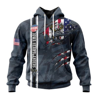 ECHL Iowa Heartlanders Design Concept Kits Unisex Hoodie