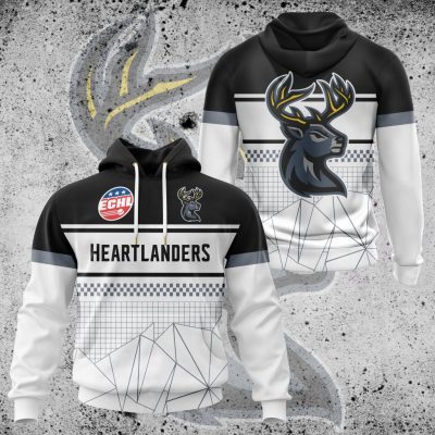 ECHL Iowa Heartlanders Performance Unisex Hoodie