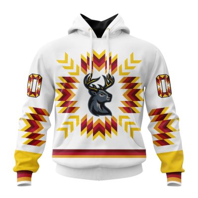 ECHL Iowa Heartlanders Special Native Design Unisex Hoodie
