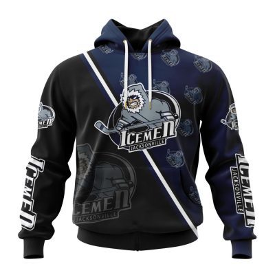 ECHL Jacksonville Icemen Design Concept Kits Unisex Hoodie