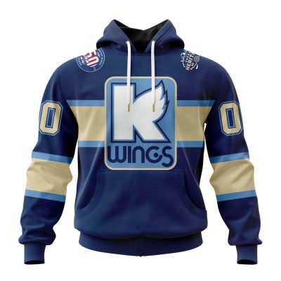 ECHL Kalamazoo Wings Personalized Heritage Design Unisex Hoodie
