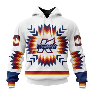 ECHL Kalamazoo Wings Special Native Design Unisex Hoodie