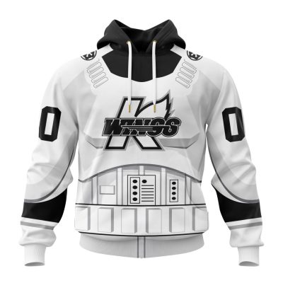 ECHL Kalamazoo Wings Special Star Wars Stormtroopers Design Unisex Hoodie