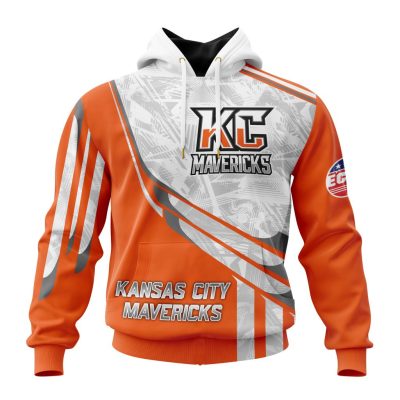 ECHL Kansas City Mavericks Design Concept Kits Unisex Hoodie