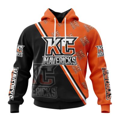 ECHL Kansas City Mavericks Design Concept Kits Unisex Hoodie