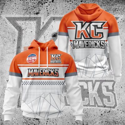 ECHL Kansas City Mavericks Performance Unisex Hoodie