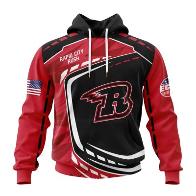 ECHL Rapid City Rush Design Concept Kits Unisex Hoodie