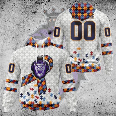ECHL Reading Royals Autism Awareness Performance Unisex Hoodie
