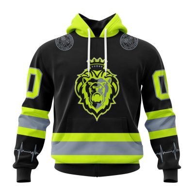 ECHL Reading Royals Design Honoring Firefighters Unisex Hoodie