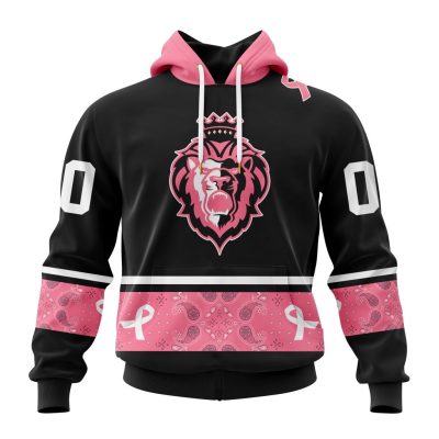 ECHL Reading Royals Special Pink Paisley Fights Breast Cancer Design Unisex Hoodie