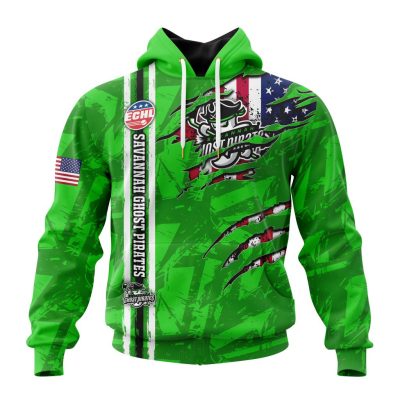 ECHL Savannah Ghost Pirates Design Concept Kits Unisex Hoodie