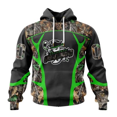 ECHL Savannah Ghost Pirates Special Realtree Camo Hunting Design Unisex Hoodie