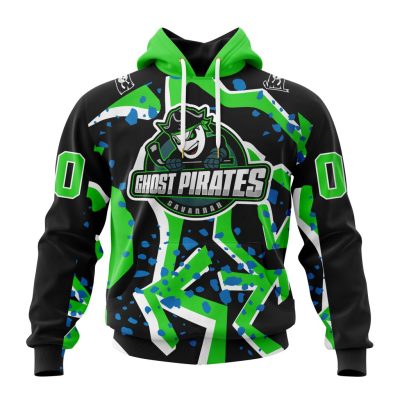ECHL Savannah Ghost Pirates Special Retro Design Unisex Hoodie