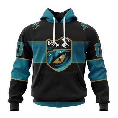 ECHL Tahoe Knight Monsters Personalized Black Design Unisex Hoodie