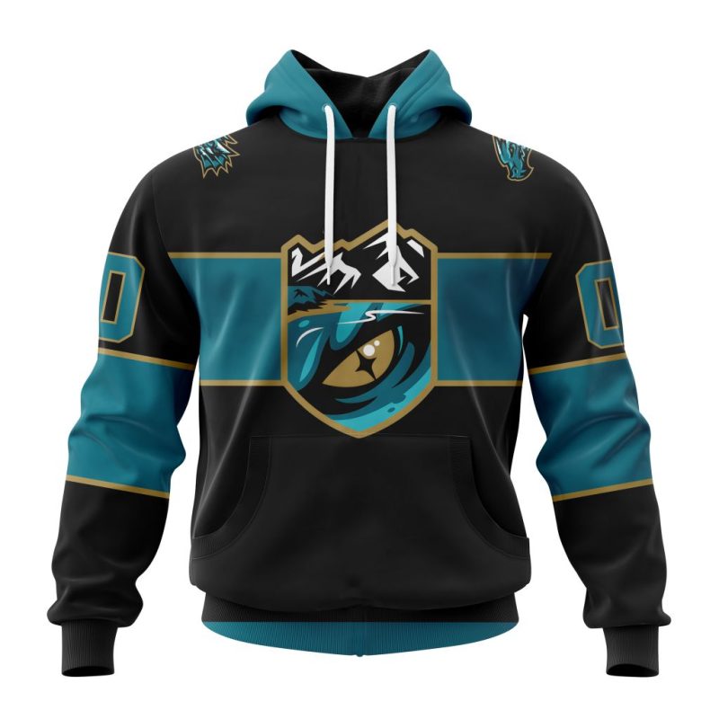 ECHL Tahoe Knight Monsters Personalized Black Design Unisex Hoodie