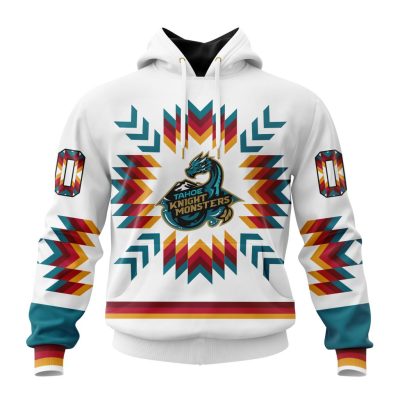 ECHL Tahoe Knight Monsters Special Native Design Unisex Hoodie