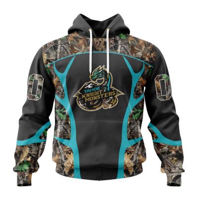ECHL Tahoe Knight Monsters Special Realtree Camo Hunting Design Unisex Hoodie