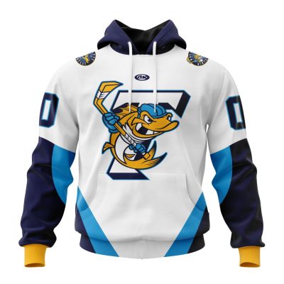 ECHL Toledo Walleye Personalized White Design Unisex Hoodie