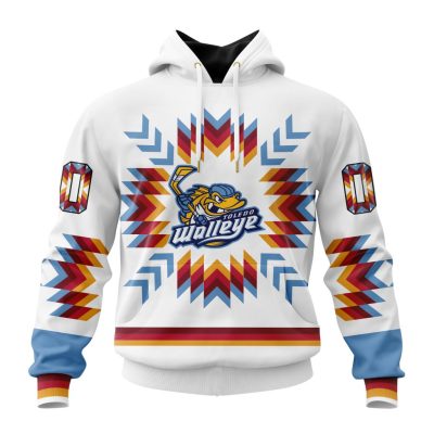 ECHL Toledo Walleye Special Native Design Unisex Hoodie