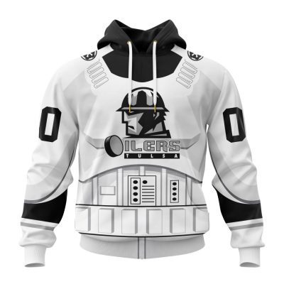 ECHL Tulsa Oilers Special Star Wars Stormtroopers Design Unisex Hoodie