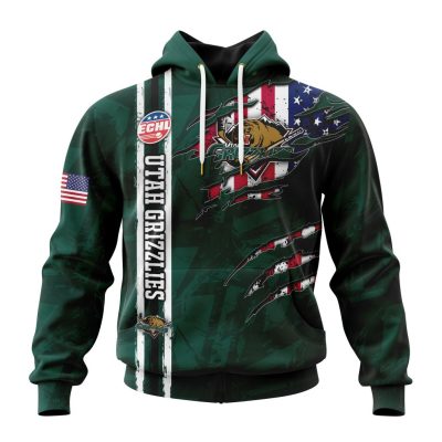 ECHL Utah Grizzlies Design Concept Kits Unisex Hoodie