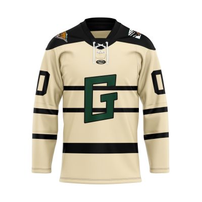 ECHL Utah Grizzlies Personalized Third Lace Hockey Jersey