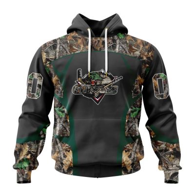 ECHL Utah Grizzlies Special Realtree Camo Hunting Design Unisex Hoodie
