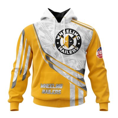 ECHL Wheeling Nailers Design Concept Kits Unisex Hoodie