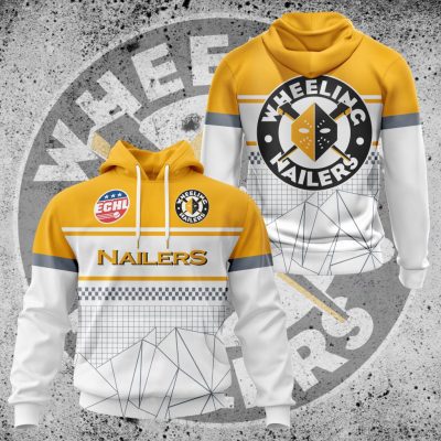 ECHL Wheeling Nailers Performance Unisex Hoodie