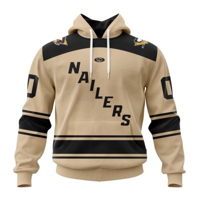 ECHL Wheeling Nailers Personalized Alternate Design Unisex Hoodie