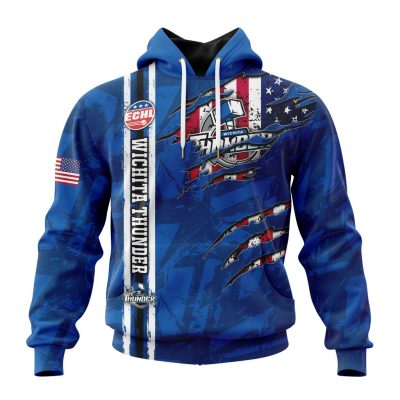 ECHL Wichita Thunder Design Concept Kits Unisex Hoodie