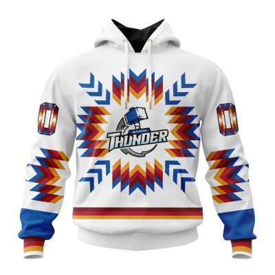 ECHL Wichita Thunder Special Native Design Unisex Hoodie