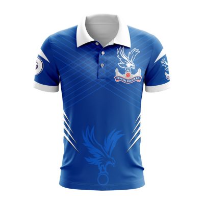 EPL Crystal Palace Football Club Personalized Name Polo Shirt