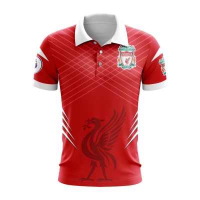 EPL Liverpool Football Club Personalized Name Polo Shirt