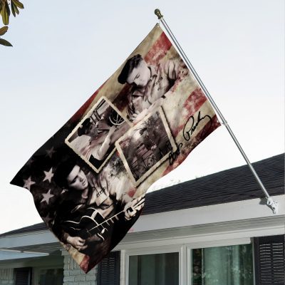 Elvis Presley House Flag Outdoor Flag FGG1030