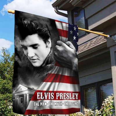 Elvis Presley House Flag Outdoor Flag FGG1147