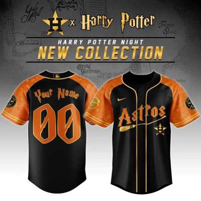 Houston Astros MLB x Harry Potter Night Game Limited Edition Jersey 2025