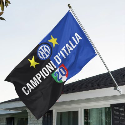 Inter Milan FC House Flag Outdoor Flag FGG1106