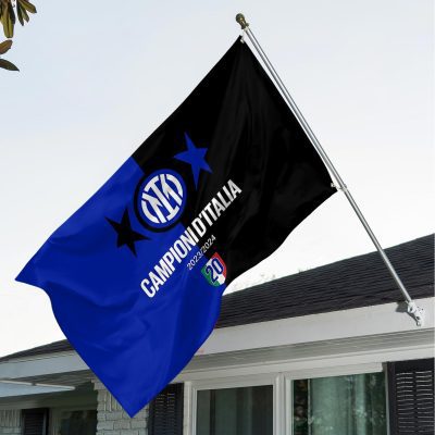 Inter Milan FC House Flag Outdoor Flag FGG1107