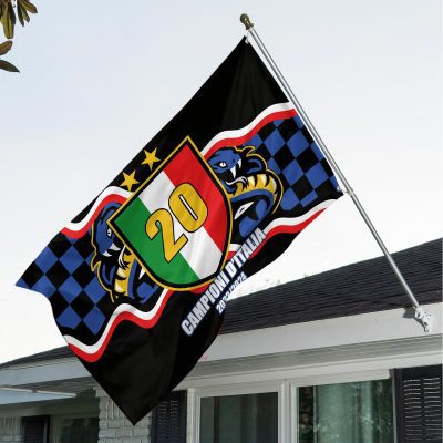 Inter Milan FC House Flag Outdoor Flag FGG1108